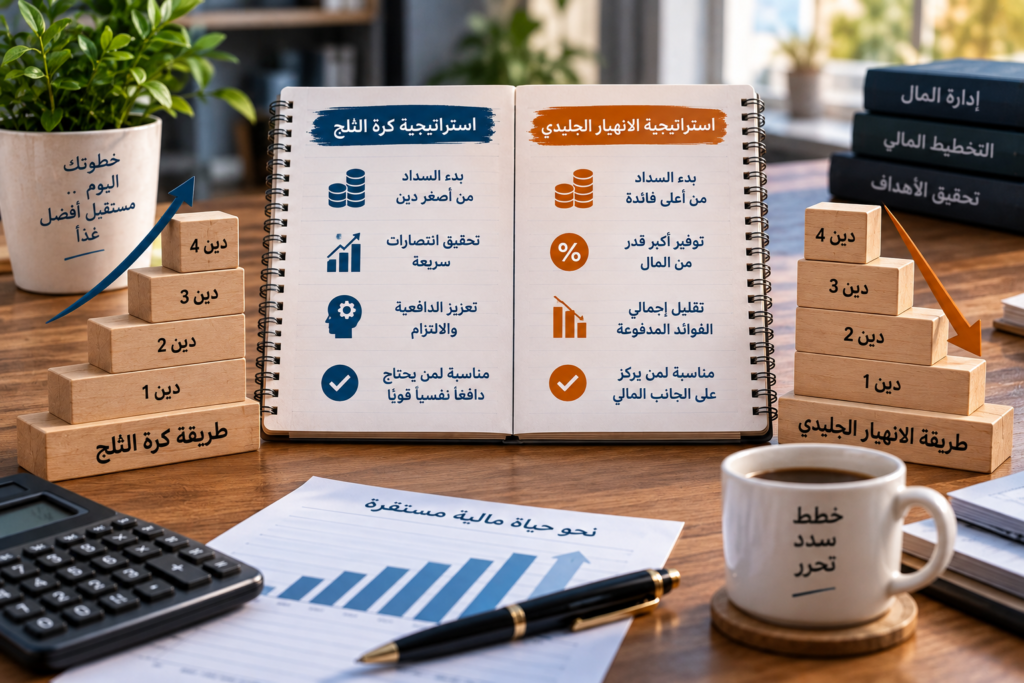 حصر الديون وتنظيم الالتزامات المالية في قائمة عملية