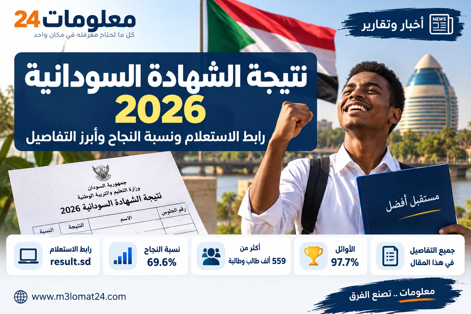 نتيجة الشهادة السودانية 2026