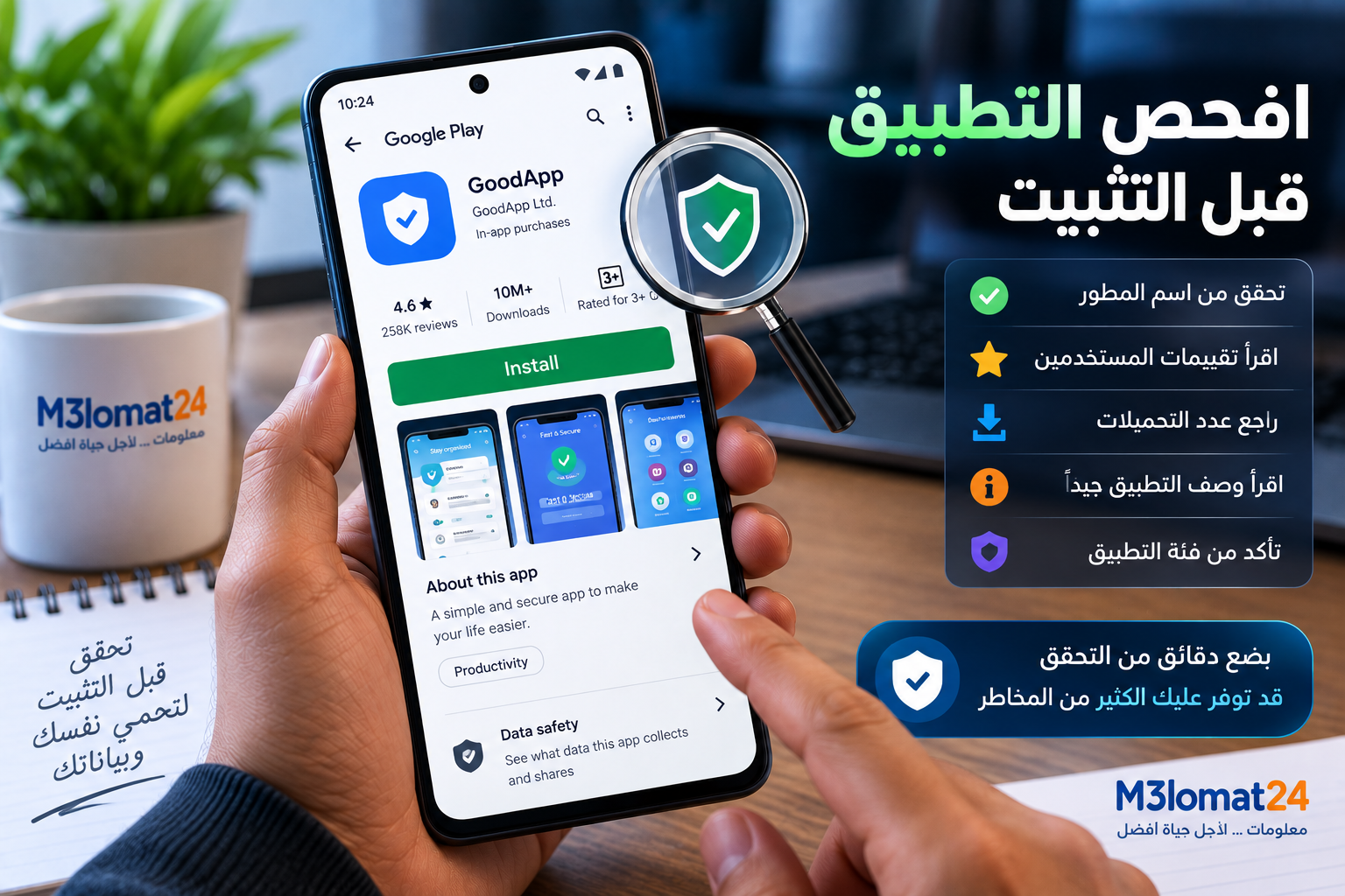 استخدام Google Play Protect لفحص تطبيقات أندرويد واكتشاف التطبيقات الضارة
