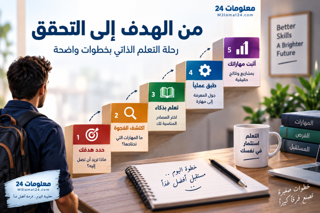 خطة تعلم ذاتي لمدة 90 يومًا من بناء الأساس إلى إثبات المهارة