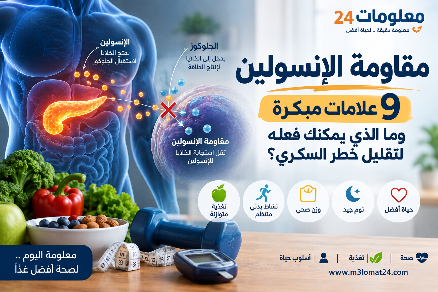 مقاومة الإنسولين وعلاقتها بسكر الدم
